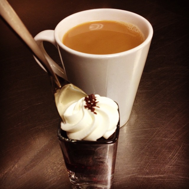 Sometimes work isn't so bad #coffee #minis #coffeeandminis