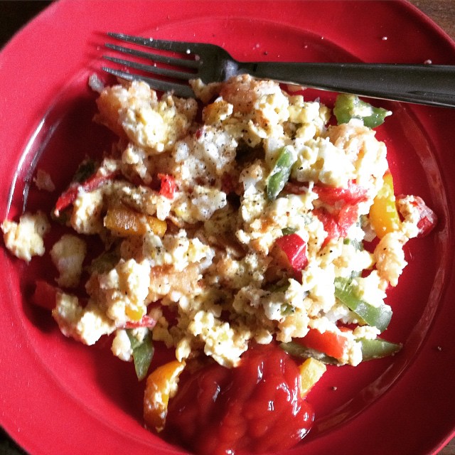 #breakfast #eggs #breakfastscramble